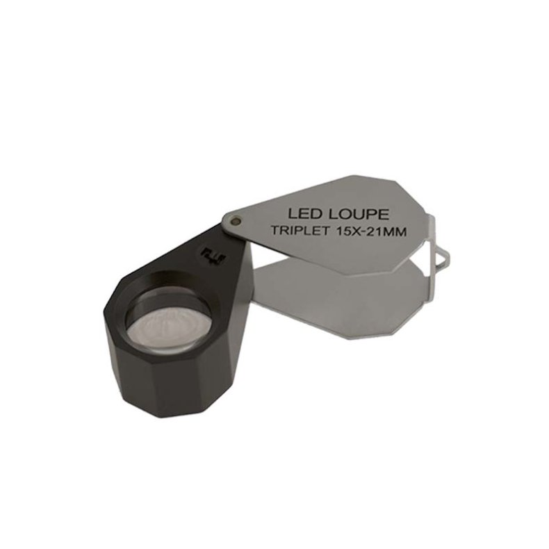 Viewlux Botaniklup deluxe med lys, 15x