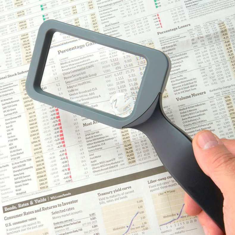 Carson Rektangulrt frstoringsglas, 85 mm