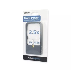 Carson Ficklupp med ljus 2,5x, 4,5x, 6x 