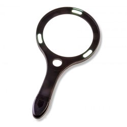 Carson lseglas med LED lys, 110 mm