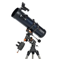 Astromaster 130 EQ Stjrnkikare med Smartphone adapter och Barlow linse