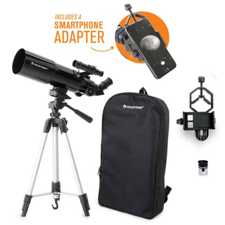 Celestron Travelscope 80 inkl. taske og smarthponeadapter