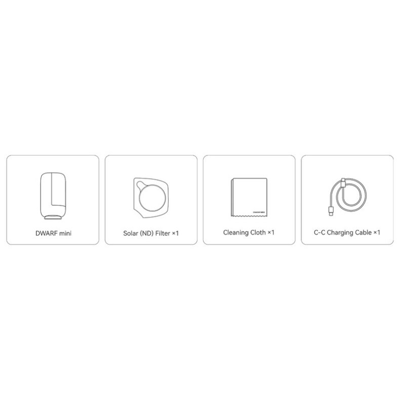DWARF Smart Teleskop AP 30/150 mini