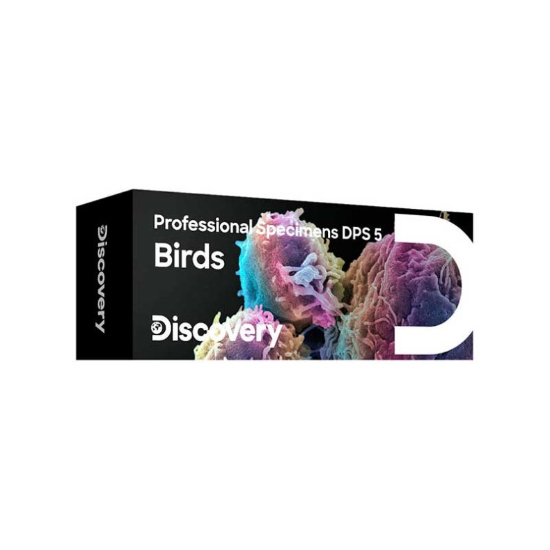 Discovery mikroskop preparater fågel