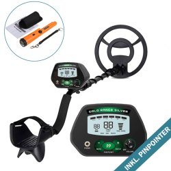 Globuz Metalldetektor inkl. Pinpointer