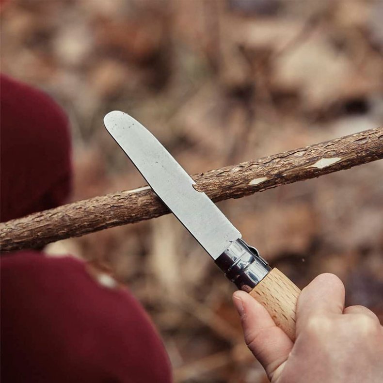 Fällkniv No 7, 8 cm Bok från Opinel » Praktisk och mångsidig kniv