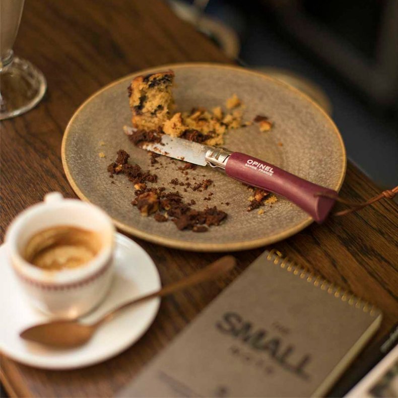 Opinel Foldekniv no.8 Burgundy