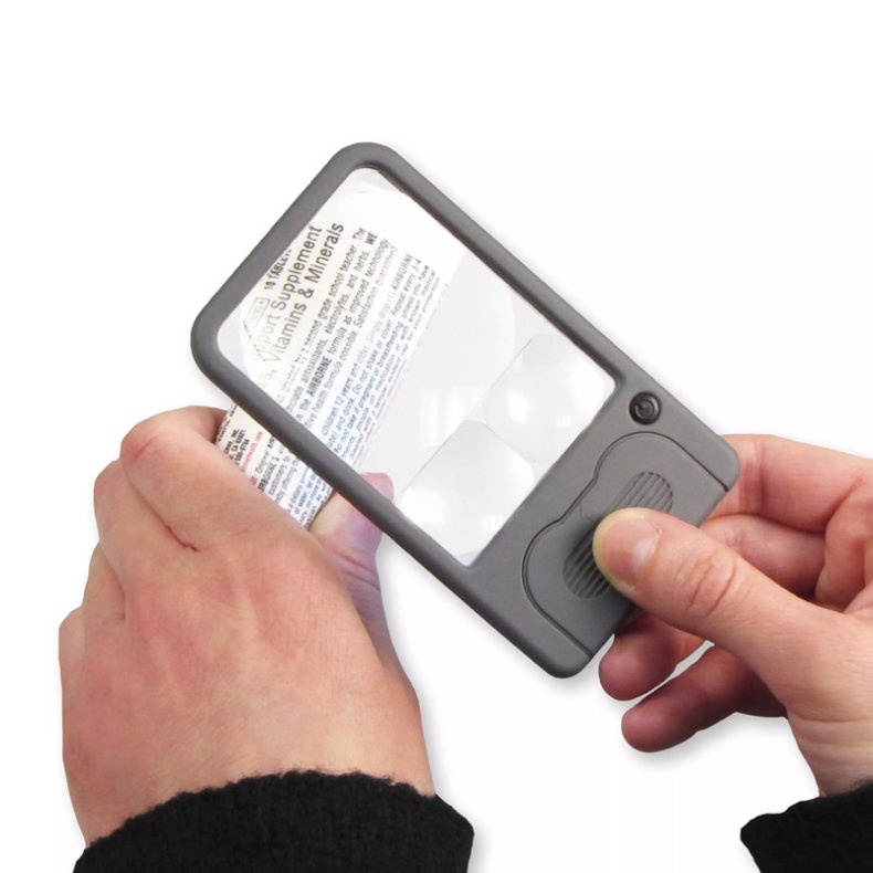 Carson Ficklupp med ljus 2,5x, 4,5x, 6x 