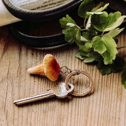 Wildlife Garden Nyckelring Kantarell