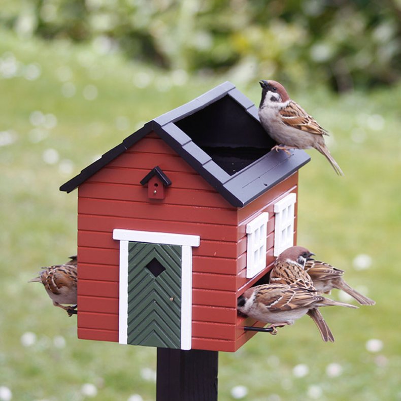 Wildlife Garden Foderhus med Bad