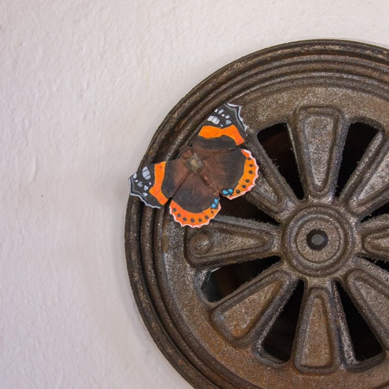 Wildlife Garden Magnet Sommerfugl Admiralen 