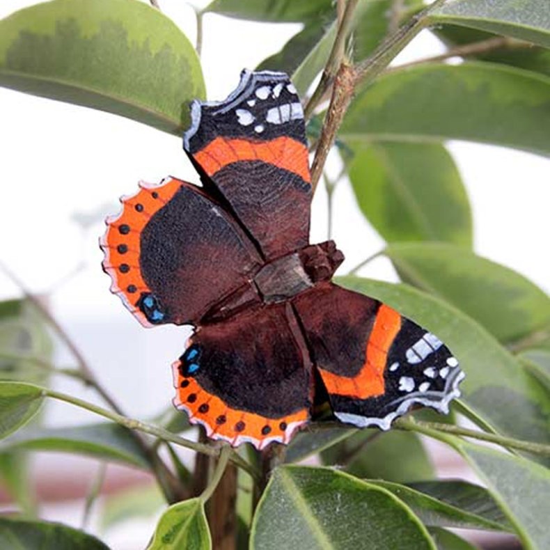 Wildlife Garden Magnet Sommerfugl Admiralen 