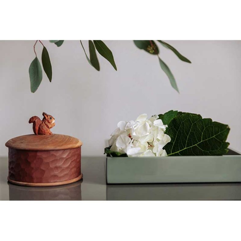 Wildlife Garden Trskrin Ekorre