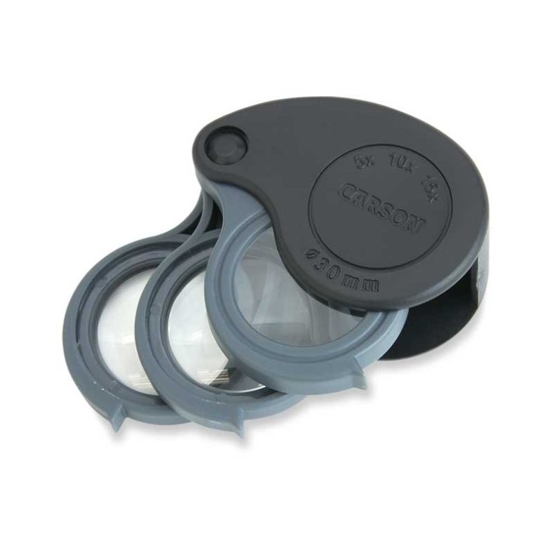 Carson Foldelup, 5x, 10x, 15x