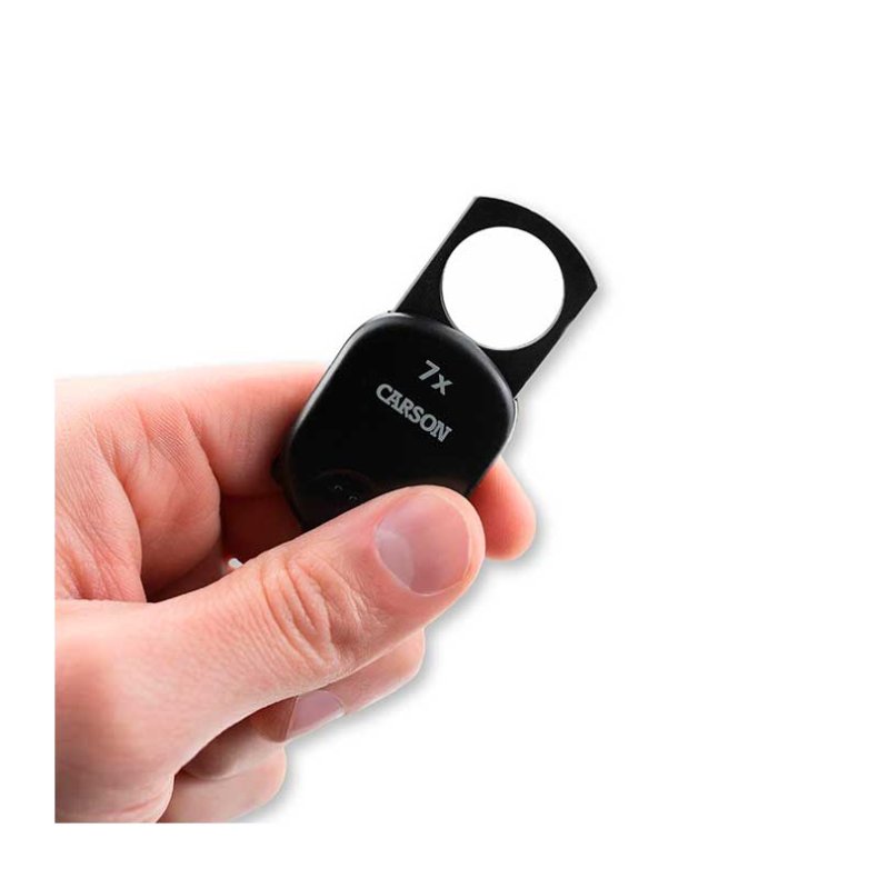 Carson Nyckelring med frstoringsglas, 7x