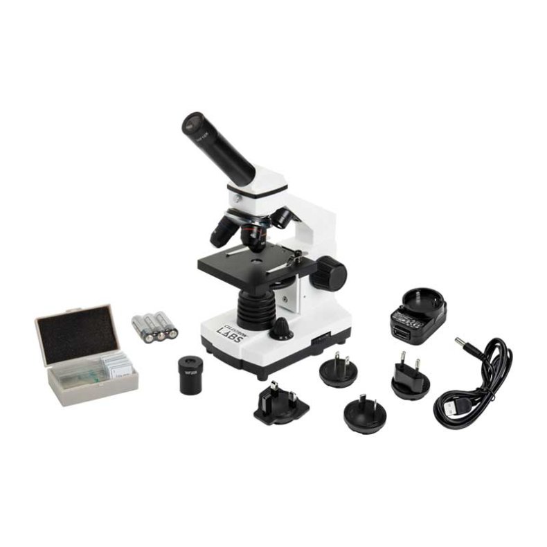 Celestron Labs CM800 mikroskop, 40x-800x