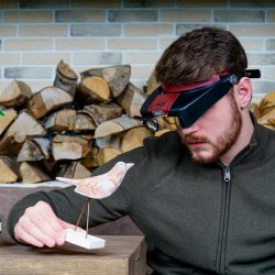 Levenhuk Pannlup med ljus