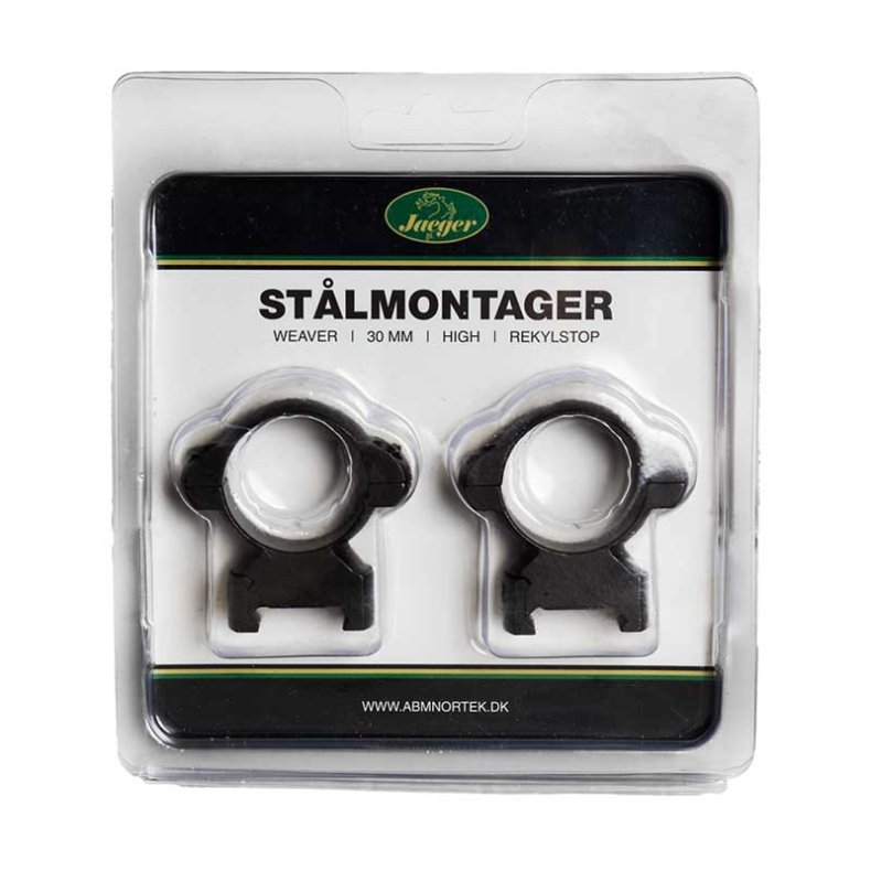 Jaeger Stlmontager, 30 mm, Weaver