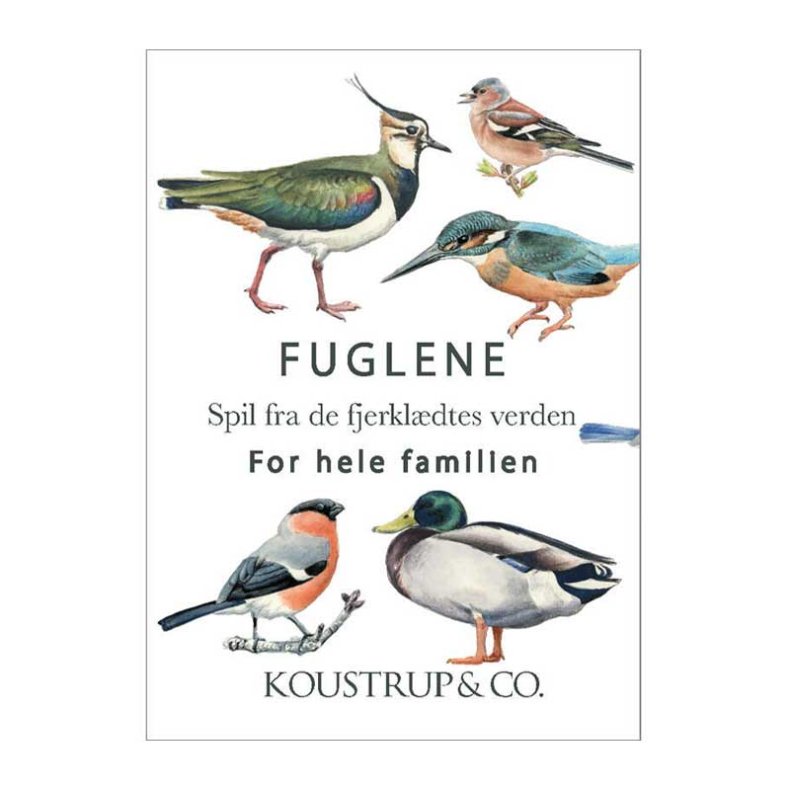 Fuglenes Verden spillekort