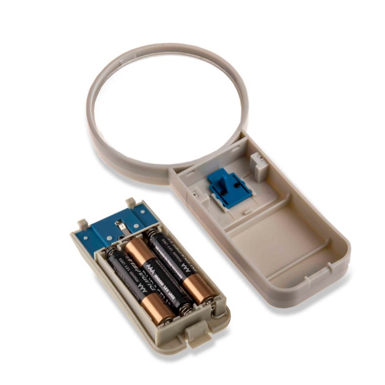 Carson lseglas med lys, 4x