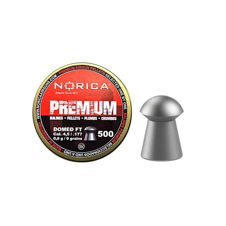 Norica Domed FT Hagel, 4.5mm