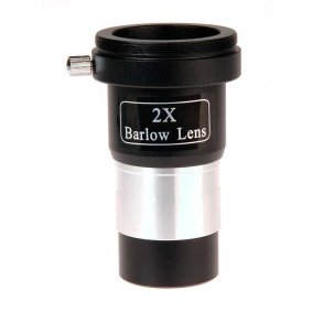 Sky-Watcher 2x Barlowlinse m/kameragevind til teleskop