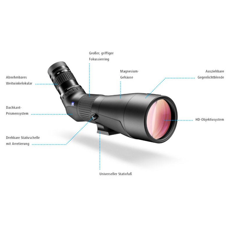 ZEISS Gavia HD 85mm tubkikare och stativ 