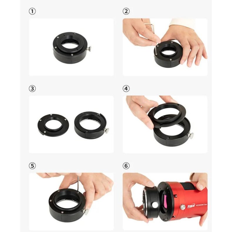 ZWO Adapter M54 filter adapter